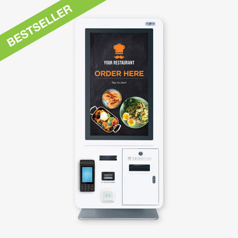 21" Desktop Interactive Kiosk for Self-checkout